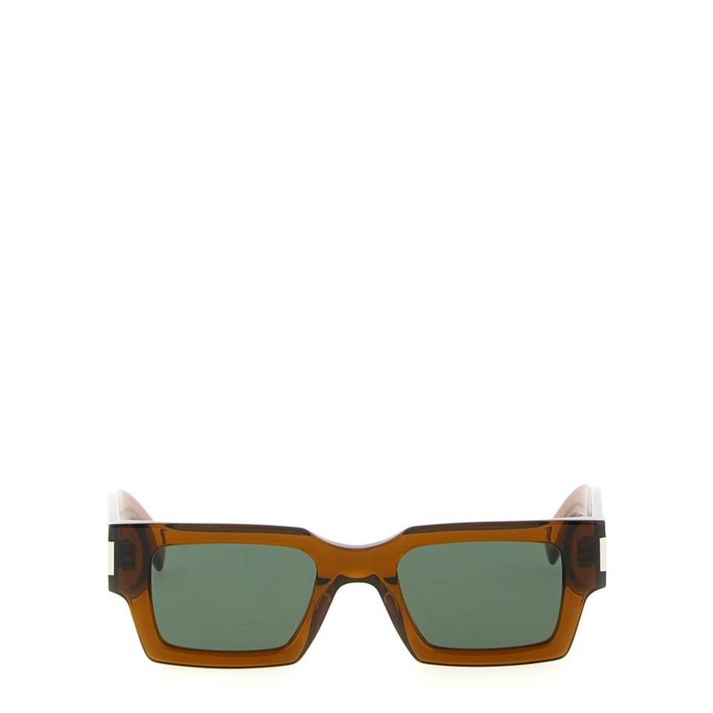 Saint Laurent Brown Acetate Men's Sunglasses